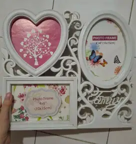 Frame Bingkai Foto putih NEW