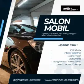 Poles mobil panggilan/poles mobil/salon mobil/poles body/nano coating