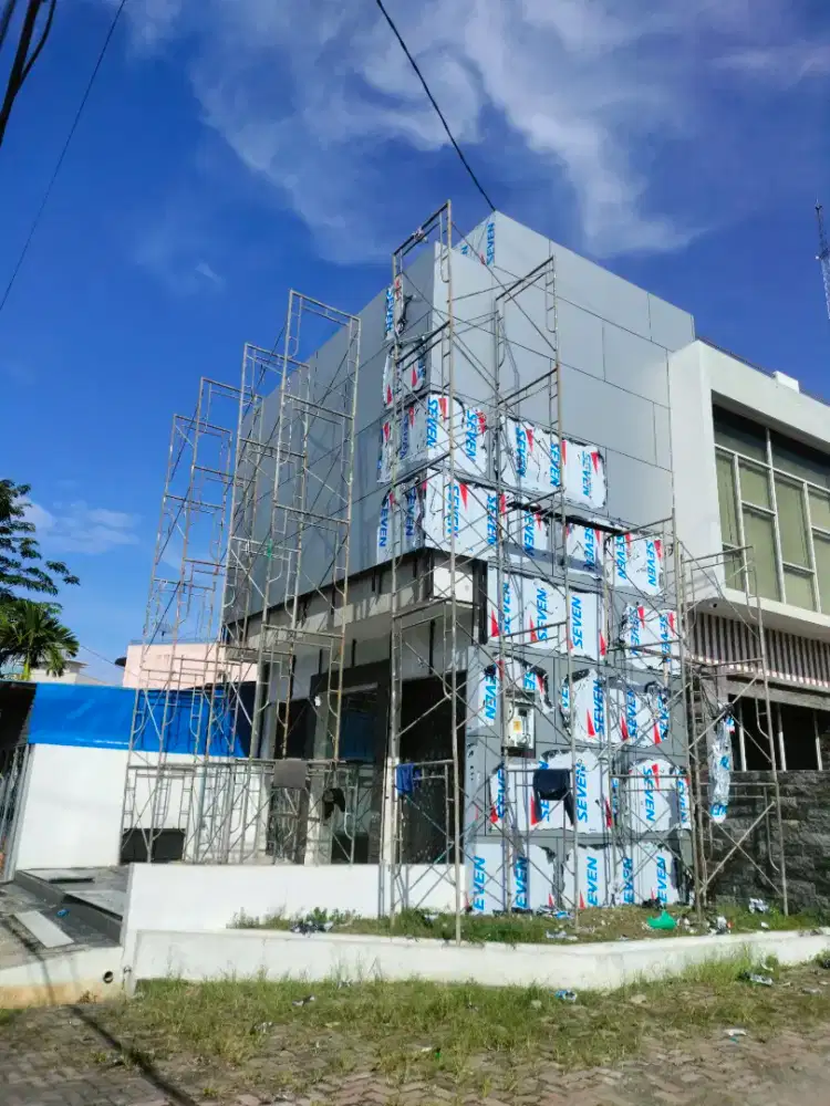 Pemasangan acp alumunium composite panel
