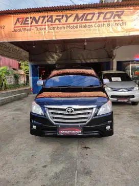 Toyota Innova 2.0 G Bensin Manual Tahun 2013 Hitam Metalik Bagus Kece