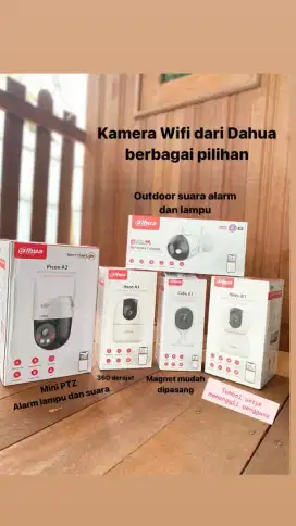 Kamera CCTV Wifi Dahua 3MP & Ezviz 2 MP