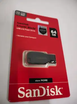 Jual Flashdisk Sandisk 2.0 64Gb Baru