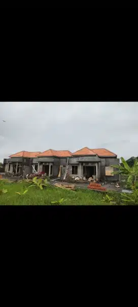 Rumah sewa baru msih finishing Jl Tukad Bilok  sanur