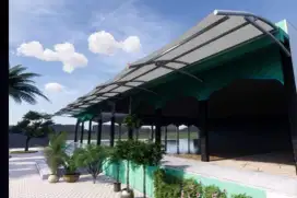 Pasang Canopi Membrane