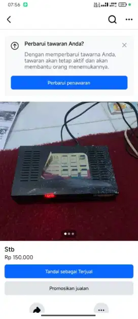 Tukar tambah stb
