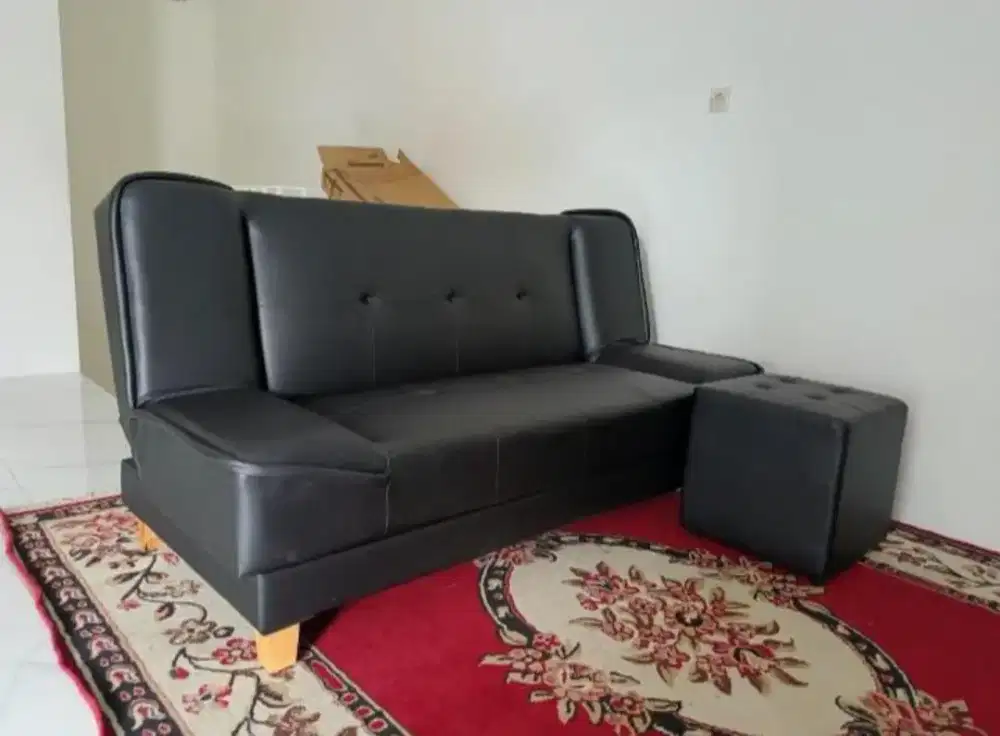 Sofabed plus puff