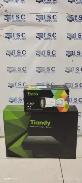 Paket CCTV IpCam Tiandy 4 Kamera Mumer Terima Beres