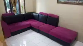 Jual Murah kursi Sofa type L minus ada