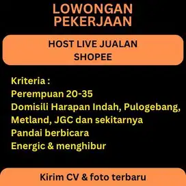 HOST LIVE SHOPEE