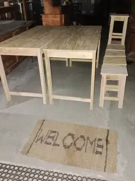 2 set meja makan