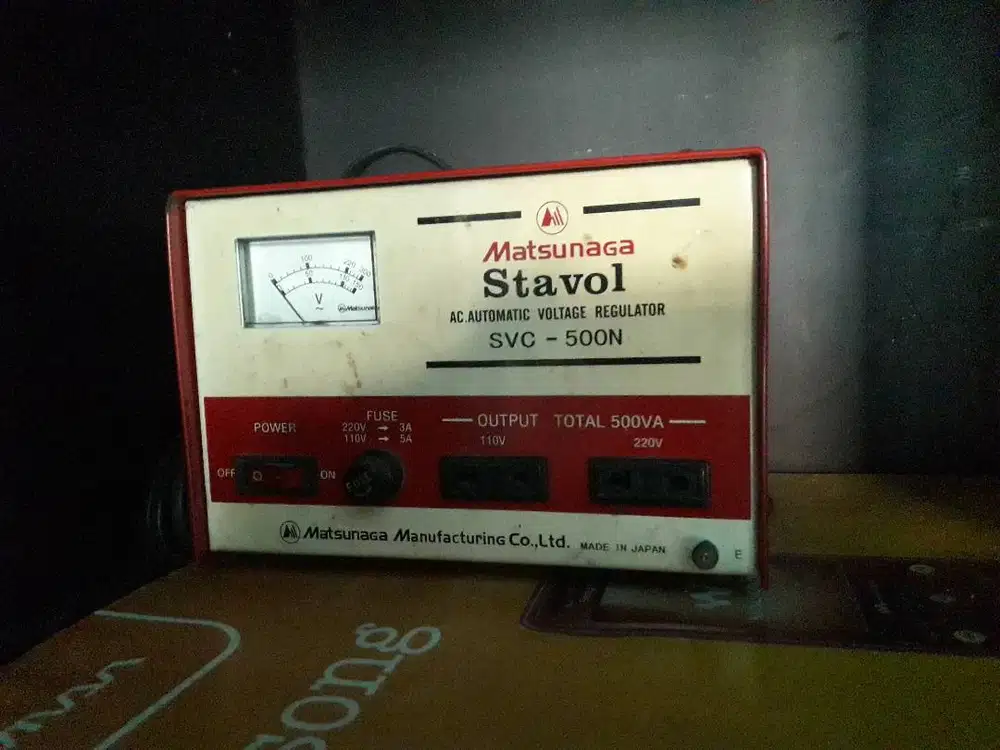 Stabilizer 500 Volt ampere 2 buah (Baca Keterangan)