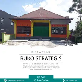 Disewakan Ruko Strategis Purwomartani Jogja, Cocok Untuk Usaha