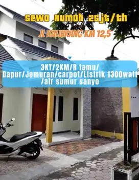 Disewakan rumah dalam komplek Ringroad utara Depok Sleman