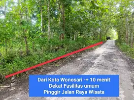 Jual Tanah strategis di Wisata Goa Pindul Bejiharjo Gunungkidul