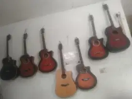 Di jual aja gitar akustik Yamaha tanam besi harga sama semuah sesuah