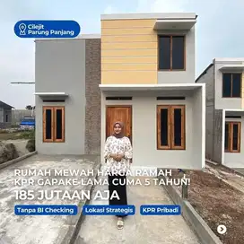 rumah murah tanpa bi cheking, selangkah dari stasiun