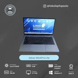 ADVAN WORKPRO LITE i3-1220P RAM 8GB SSD 256GB FULLSET