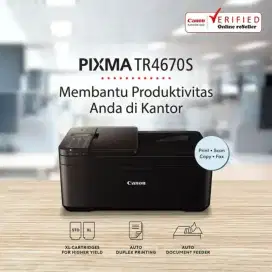 Printer Canon Pixma TR4670S Wifi Faximile