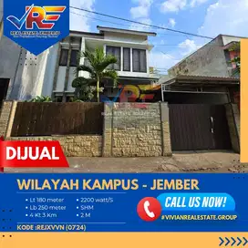 DI JUAL RUMAH MODERN DI WILAYAH KAMPUS JEMBER