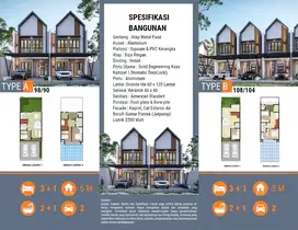 Di jual Rumah mewah dan modern tanpa DP