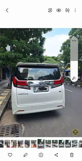 Toyota Alphard 2017 Bensin