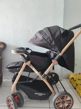 Stroller spacebaby 3in1 bisa dilipat