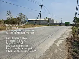 Lahan industri terbaik jetis mojokerto