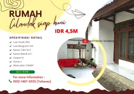 Jual Cepat Rumah lama siap huni Cilandak Jakarta Selatan