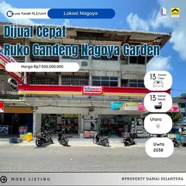 Dijual Ruko Gandeng Nagoya Garden