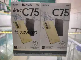 Realme C75 8/128 Baru, Mulus, Lengkap Segel Pastinya