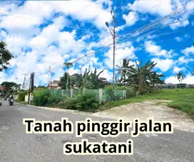 Di jual tanah pinggir jalan sukatani sako