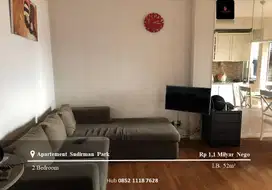 Dijual Apartement Sudirman Park Middle Floor 2BR Semi Furnished