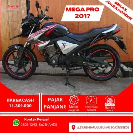 HONDA MEGA PRO 2017 PAJAK PANJANG PART FULL ORI SIAP GASS