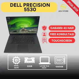 DELL PRECISION 5530 XEON NVIDIA QUADRO P2000 LAPTOP WORKSTATION