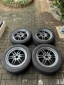 Velg Enkei Rpf1 R17 + Ban