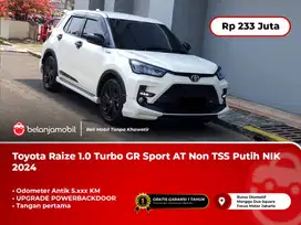 [LOW KM] Toyota Raize 1.0 Turbo GR Sport AT Non TSS Putih 2023/2024