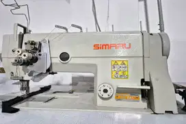 MESIN JAHIT Industri SIMARU LH Mesin Jahit 2 Jarum Model SM 845