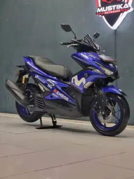 Perfect Condition!!Yamaha Aerox Movistar 2018 N Asli Mulus-Mustika