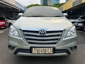 [TDP 5JT] Toyota Innova 2.0 E Bensin Matic 2014 Silver G V 2013 2015