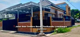 Rumah Hook Di Jalan Ikan Tombro Barat Lowokwaru Malang(OLX150)