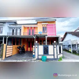 rumah 2 lantai dekat jalan raya tajem maguwoharjo strategis