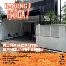 RUMAH CANTIK BANGUNAN BARU