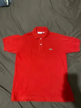 Lacoste polo shirt - Red