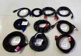 HDMI 5 meter merah  harga 10800/pcs  minimal 200 pcs