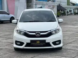 ANTIK, Honda Brio E CVT 2021, PUTIH, KM LOW, Pajak Panjang