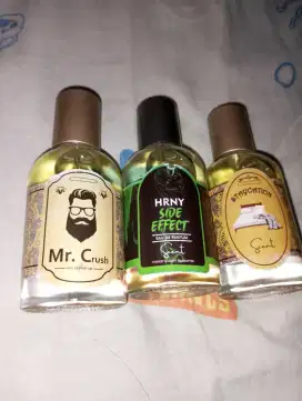 Parfum Mr.crush, staycation, hrny side effect unisex