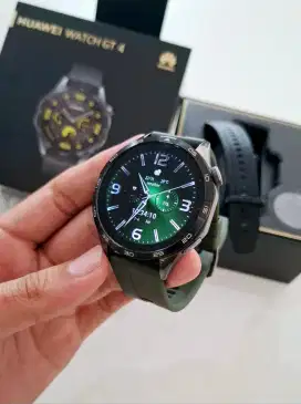 Huawei Watch GT 4 46mm Black Mulus Fullset Garansi ON Smartwatch