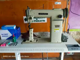 Mesin jahit kulit Postbed JING MA GC-810 ori Japan komplit siappakai