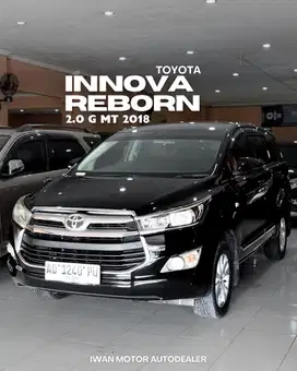 Asli AD ! Pajak Baru ! Innova Reborn 2.0 G MT Tahun 2018