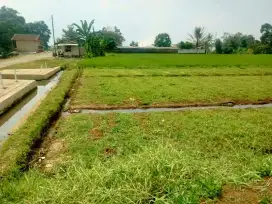 Dijual tanah kebun pinggir jalan air super subur